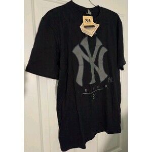 New NYY Jeter #2 Fanatics Cooperstown T-shirt Medium M New York Yankees MLB